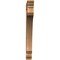 Ekena Millwork Legacy Traditional Smooth Bracket, Western Red Cedar, 3 1/2"W x 34"D x 34"H BKT04X34X34LEC01SWR - alternate 4